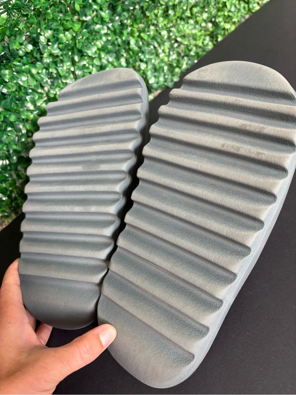Yeezy Men's Slide Sandals in gray